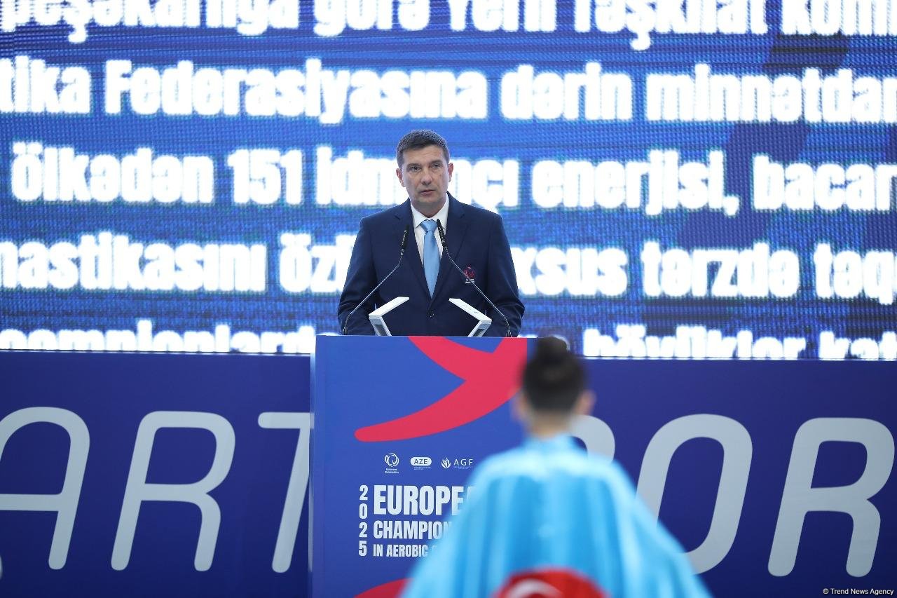 Azerbaijan's Ganja repeats as venue for European Aerobic Gymnastics Championships (PHOTO)