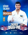 Azerbaijan wins three medals at International Judo Grand Prix (PHOTO)