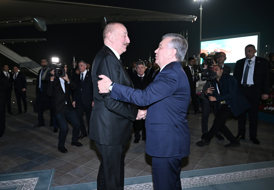 President Ilham Aliyev concludes his visit to Uzbekistan (PHOTO)