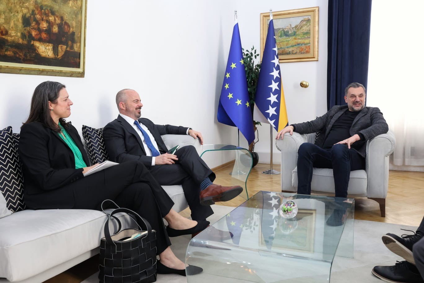 Bosnia, U.S. agree to accelerate South Gas Interconnection Project (PHOTO)