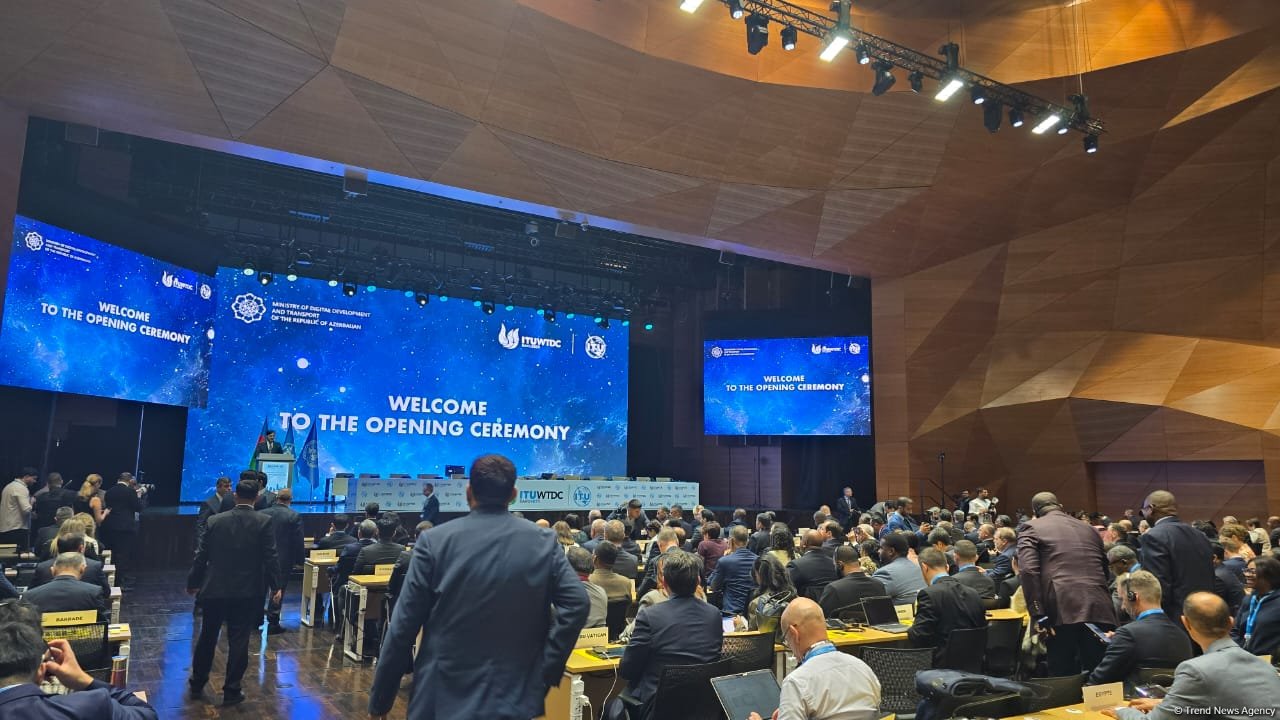 World Telecommunication Dev't conference kicks off in Azerbaijan's Baku