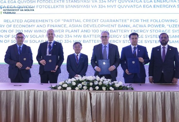 Uzbekistan, ADB, and ACWA Power ink new deals to advance major PPP projects