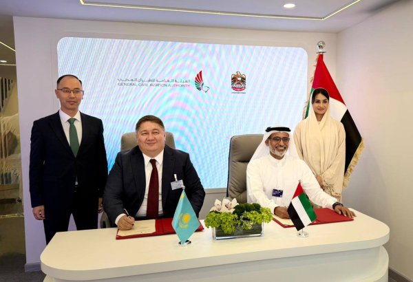 UAE to assist Kazakhstan in digging into aviation accidents and incidents