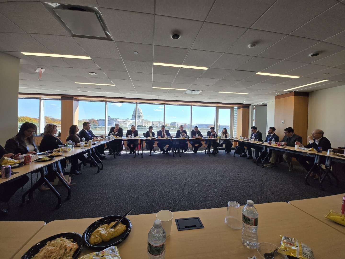 Azerbaijani delegation is on visit to U.S. (PHOTO)