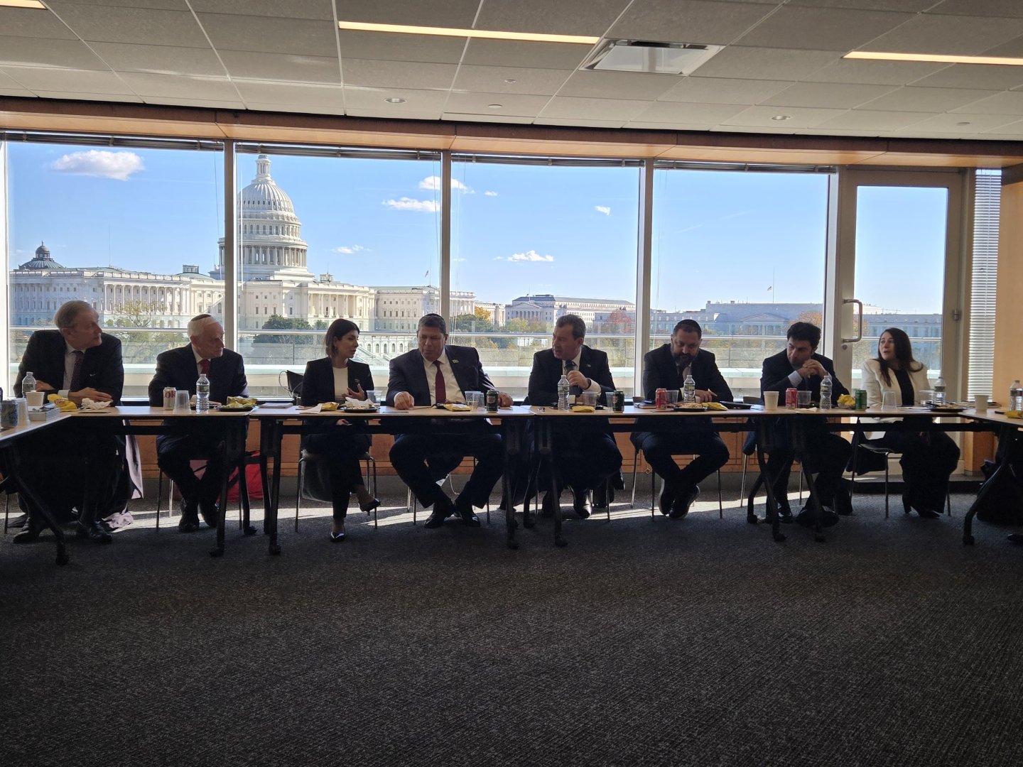 Azerbaijani delegation is on visit to U.S. (PHOTO)