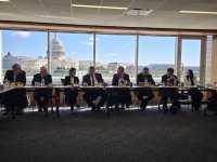 Azerbaijani delegation is on visit to U.S. (PHOTO)