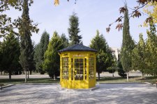 Interactive Bookstand installed in Goygol at the initiative of “AzerGold” CJSC (PHOTO)