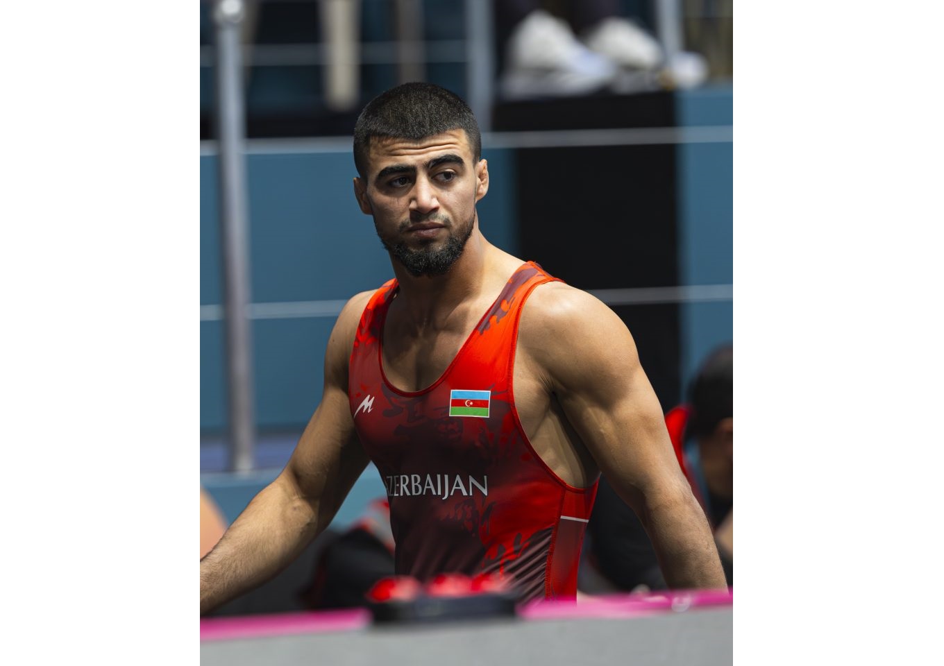 Azerbaijani wrestler wins silver medal at Islamic Solidarity Games (PHOTO)