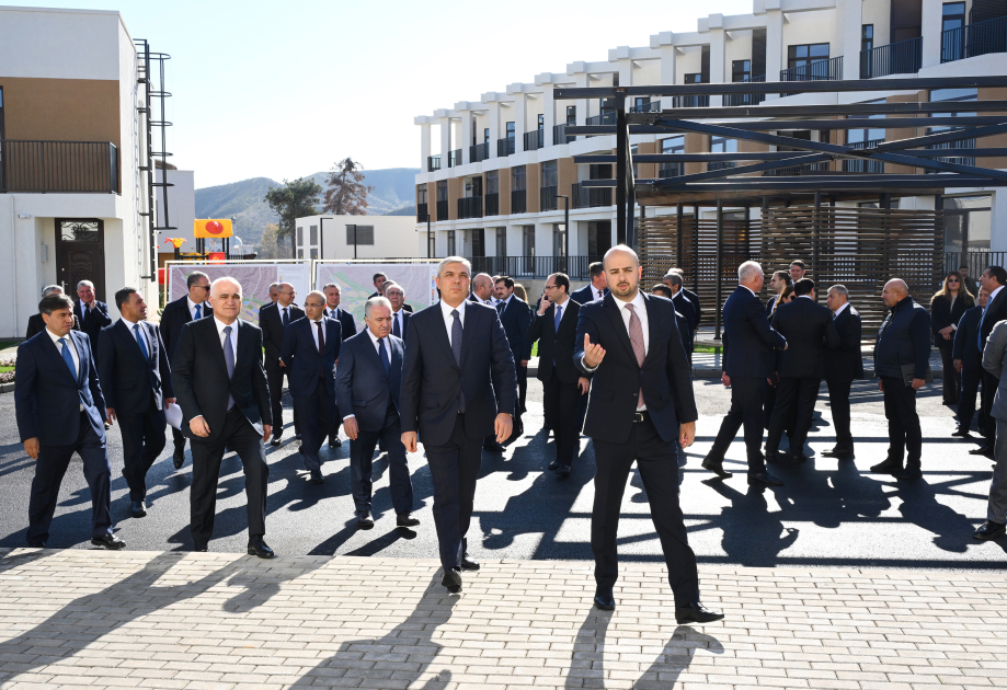 Coordination Headquarters members review reconstruction efforts in Azerbaijan's Zangilan (PHOTO)