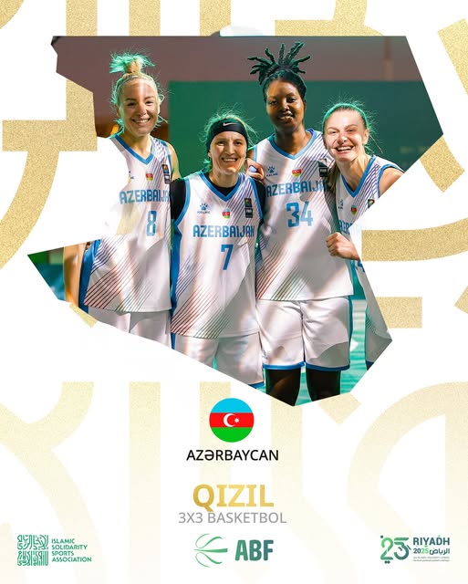 Azerbaijan women’s 3x3 basketball team wins gold at Islamic Solidarity Games
