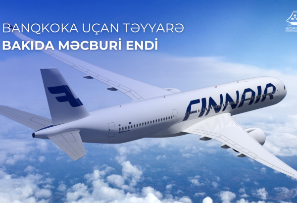 Aircraft en route to Bangkok pulls off emergency landing in Azerbaijan's Baku