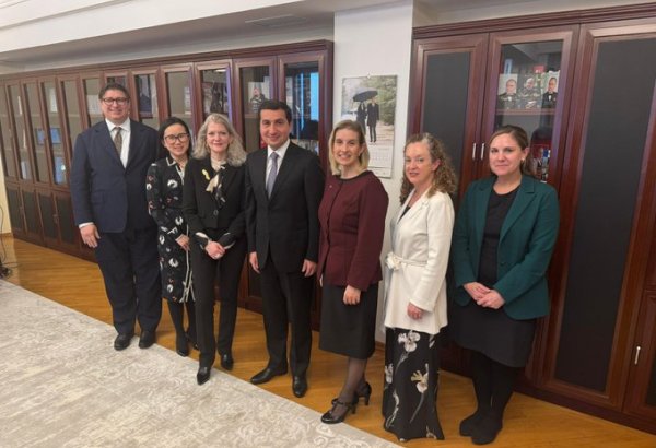 Hikmet Hajiyev discusses Armenia-Azerbaijan peace agenda with U.S. official