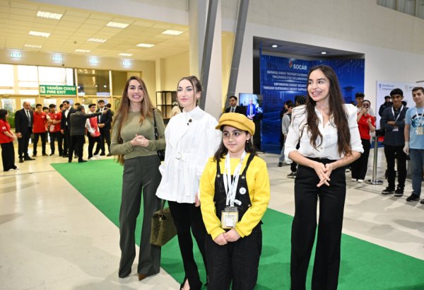 Vice-President of Heydar Aliyev Foundation Leyla Aliyeva visits International STEAM Azerbaijan Festival 2025 (PHOTO)
