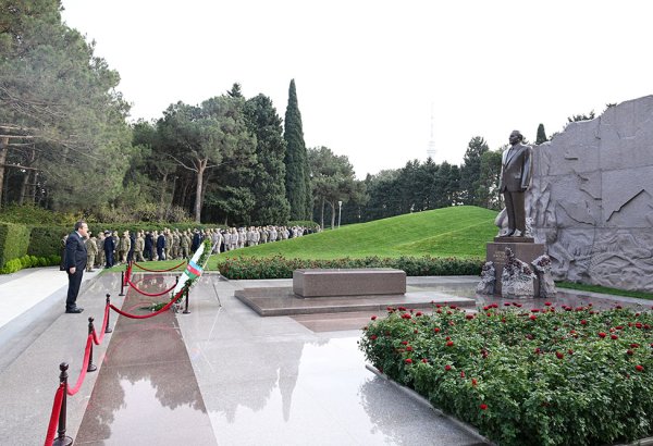 Turkish National Defense University’s delegation visits Azerbaijan (PHOTO)