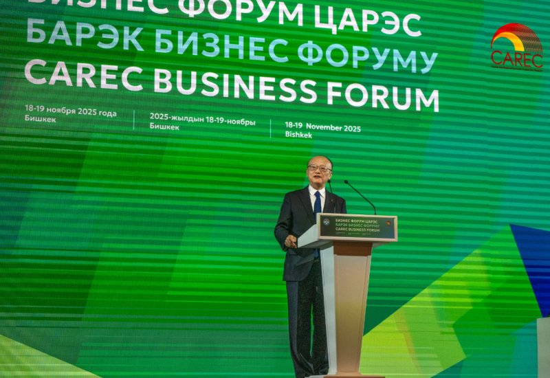 ADB to formalize Almaty-Bishkek border project, president says