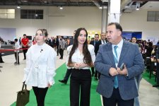 Vice-President of Heydar Aliyev Foundation Leyla Aliyeva visits International STEAM Azerbaijan Festival 2025 (PHOTO)