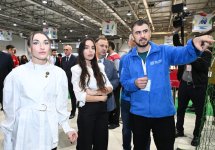 Vice-President of Heydar Aliyev Foundation Leyla Aliyeva visits International STEAM Azerbaijan Festival 2025 (PHOTO)