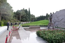 Turkish National Defense University’s delegation visits Azerbaijan (PHOTO)