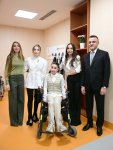 Opening ceremony of New Robotic Rehabilitation and Bone Marrow Transplant Centers held at New Clinic (PHOTO)