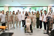 Opening ceremony of New Robotic Rehabilitation and Bone Marrow Transplant Centers held at New Clinic (PHOTO)