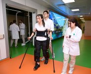 Opening ceremony of New Robotic Rehabilitation and Bone Marrow Transplant Centers held at New Clinic (PHOTO)
