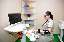 Opening ceremony of New Robotic Rehabilitation and Bone Marrow Transplant Centers held at New Clinic (PHOTO)