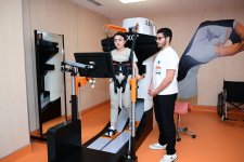 Opening ceremony of New Robotic Rehabilitation and Bone Marrow Transplant Centers held at New Clinic (PHOTO)