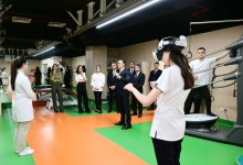 Opening ceremony of New Robotic Rehabilitation and Bone Marrow Transplant Centers held at New Clinic (PHOTO)