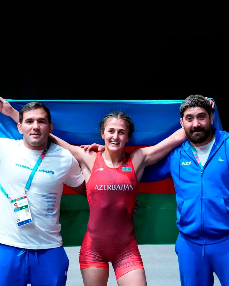 Azerbaijani wrestlers win medals at Islamic Solidarity Games (PHOTO)