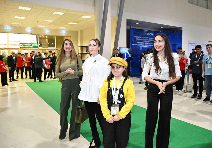 Vice-President of Heydar Aliyev Foundation Leyla Aliyeva visits International STEAM Azerbaijan Festival 2025 (PHOTO)
