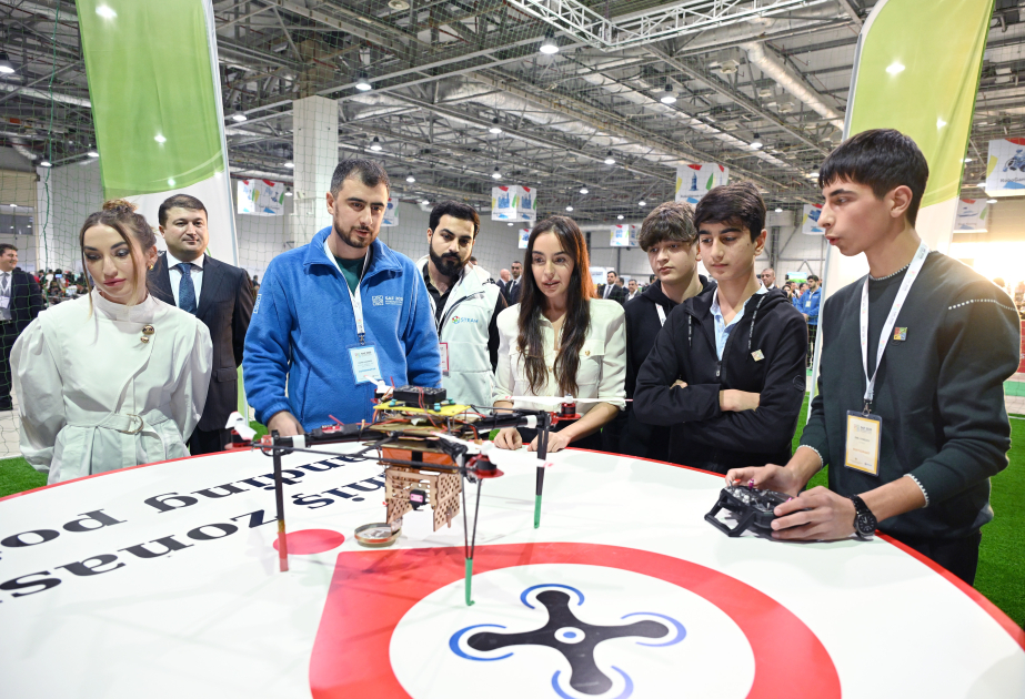Vice-President of Heydar Aliyev Foundation Leyla Aliyeva visits International STEAM Azerbaijan Festival 2025 (PHOTO)