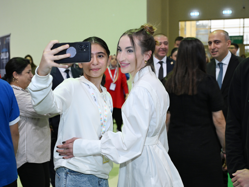 Vice-President of Heydar Aliyev Foundation Leyla Aliyeva visits International STEAM Azerbaijan Festival 2025 (PHOTO)