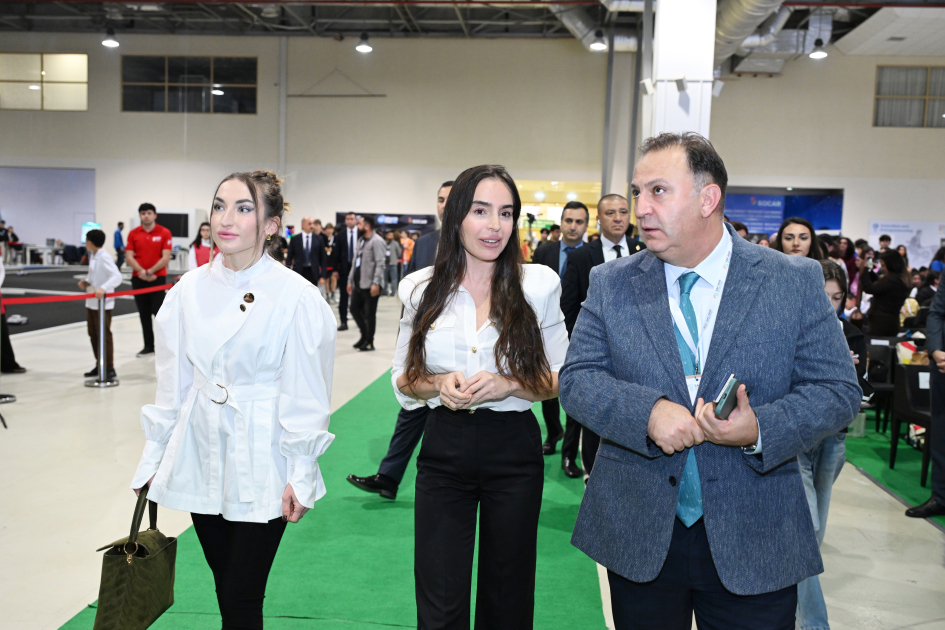 Vice-President of Heydar Aliyev Foundation Leyla Aliyeva visits International STEAM Azerbaijan Festival 2025 (PHOTO)