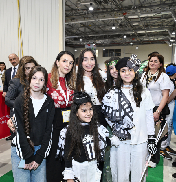 Vice-President of Heydar Aliyev Foundation Leyla Aliyeva visits International STEAM Azerbaijan Festival 2025 (PHOTO)