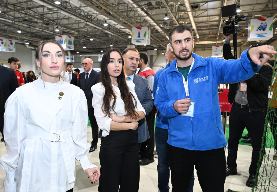 Vice-President of Heydar Aliyev Foundation Leyla Aliyeva visits International STEAM Azerbaijan Festival 2025 (PHOTO)