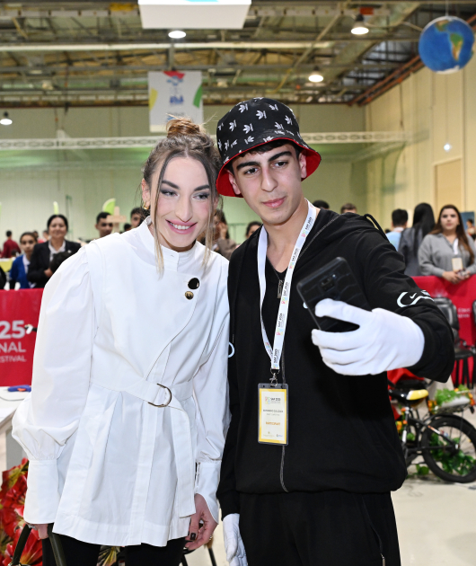 Vice-President of Heydar Aliyev Foundation Leyla Aliyeva visits International STEAM Azerbaijan Festival 2025 (PHOTO)