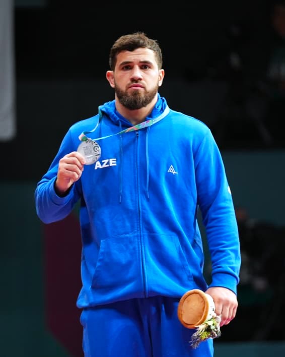 Azerbaijani wrestlers win medals at Islamic Solidarity Games (PHOTO)