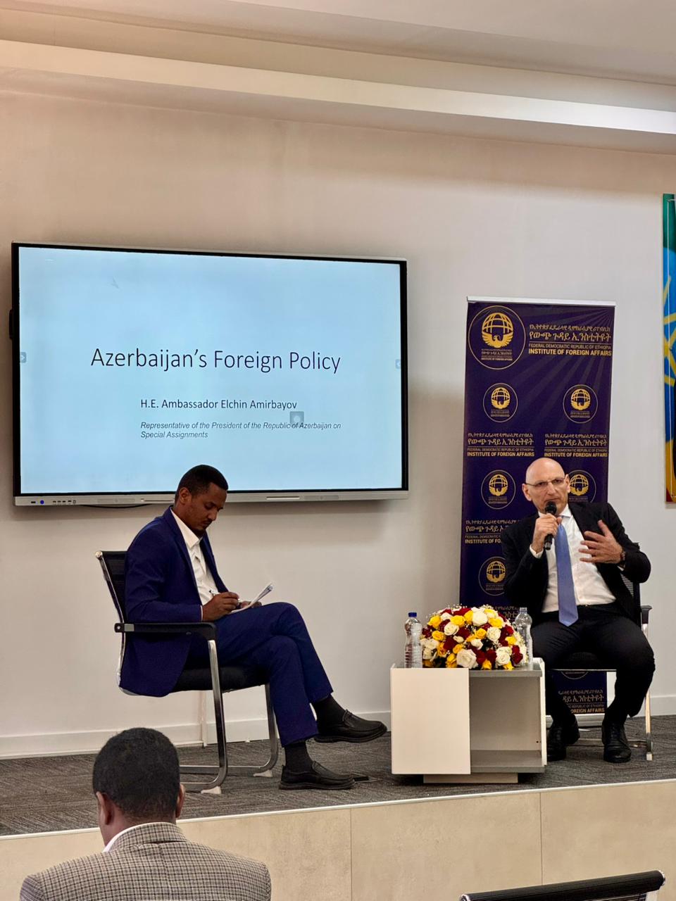 Elchin Amirbayov pays working visit to Ethiopia (PHOTO)