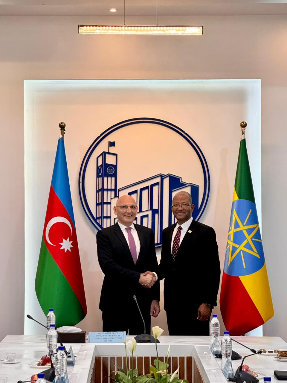 Elchin Amirbayov pays working visit to Ethiopia (PHOTO)