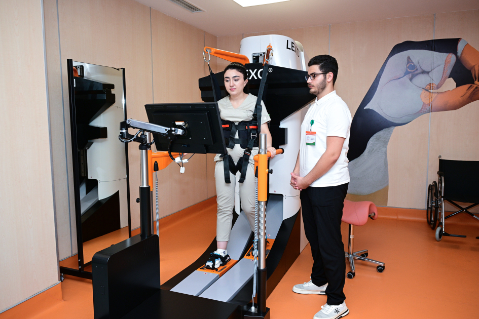 Opening ceremony of New Robotic Rehabilitation and Bone Marrow Transplant Centers held at New Clinic (PHOTO)