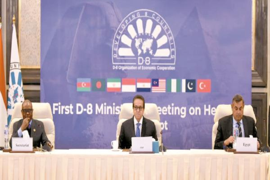 Azerbaijan joins D8 health ministers' conference in Cairo (PHOTO)