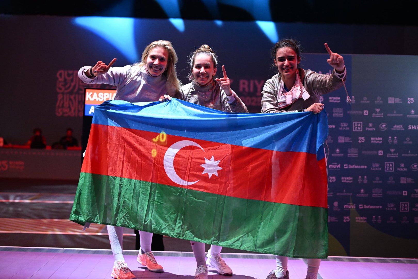 Azerbaijani women's sabre fencing wins gold medal at Islamic Solidarity Games (PHOTO)