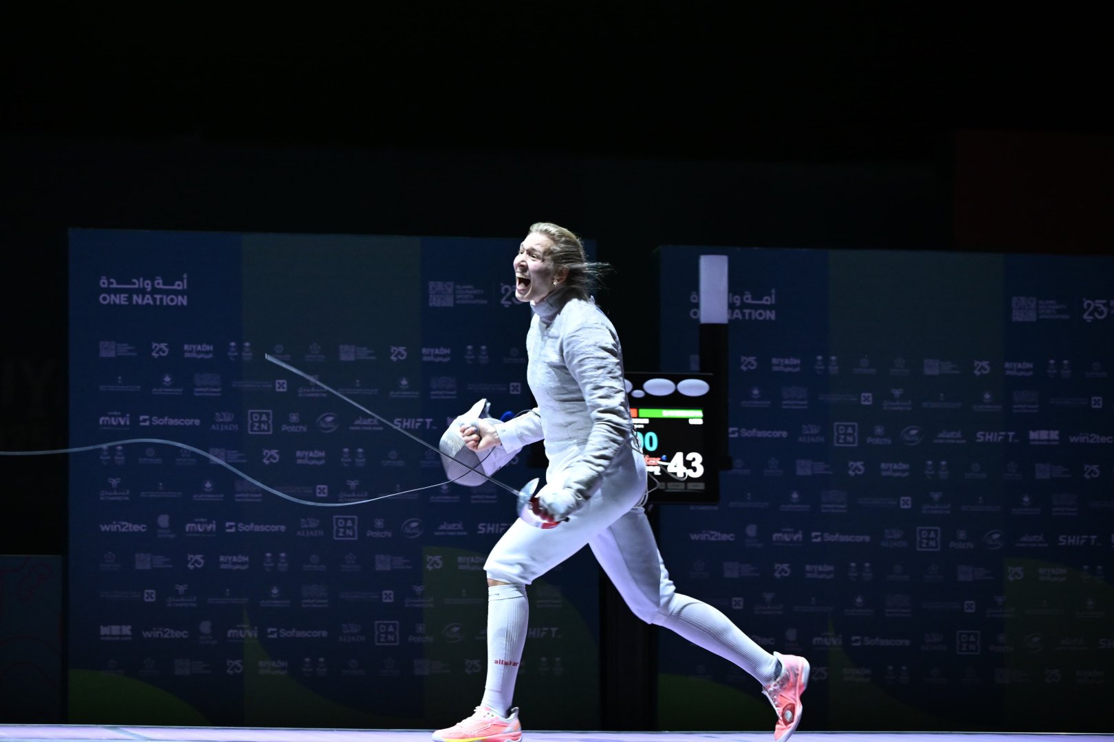 Azerbaijani women's sabre fencing wins gold medal at Islamic Solidarity Games (PHOTO)