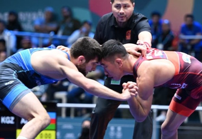 Azerbaijani wrestlers win three more medals at Islamic Solidarity Games (PHOTO)