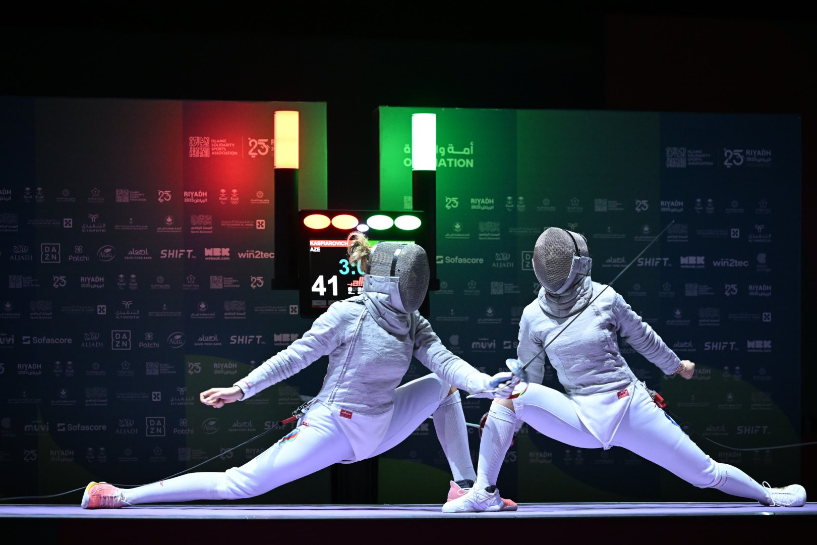 Azerbaijani women's sabre fencing wins gold medal at Islamic Solidarity Games (PHOTO)