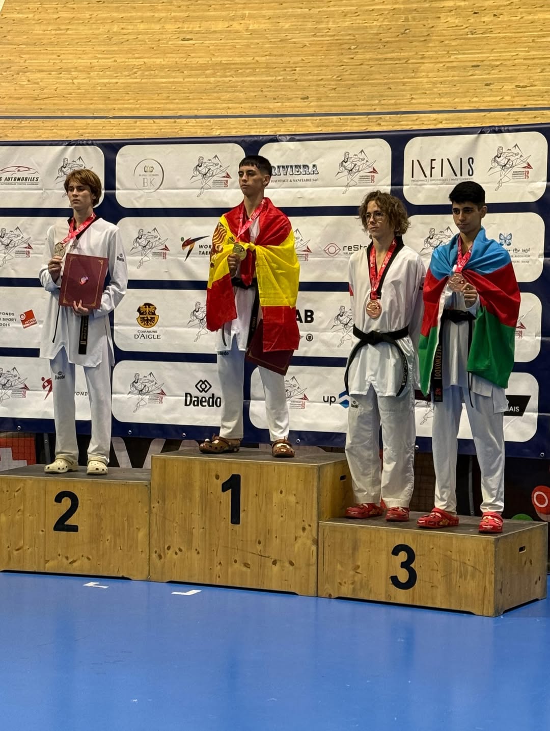 Young Azerbaijani taekwondo athletes win medals at European Championships (PHOTO)