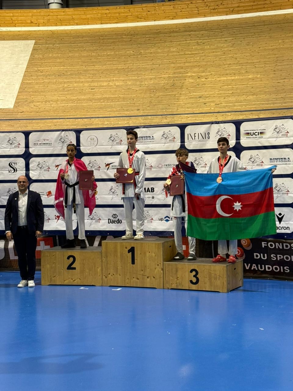 Young Azerbaijani taekwondo athletes win medals at European Championships (PHOTO)
