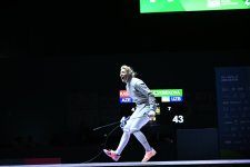 Azerbaijani women's sabre fencing wins gold medal at Islamic Solidarity Games (PHOTO)