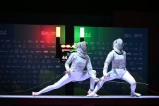 Azerbaijani women's sabre fencing wins gold medal at Islamic Solidarity Games (PHOTO)