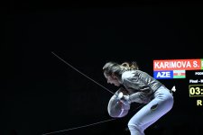 Azerbaijani women's sabre fencing wins gold medal at Islamic Solidarity Games (PHOTO)